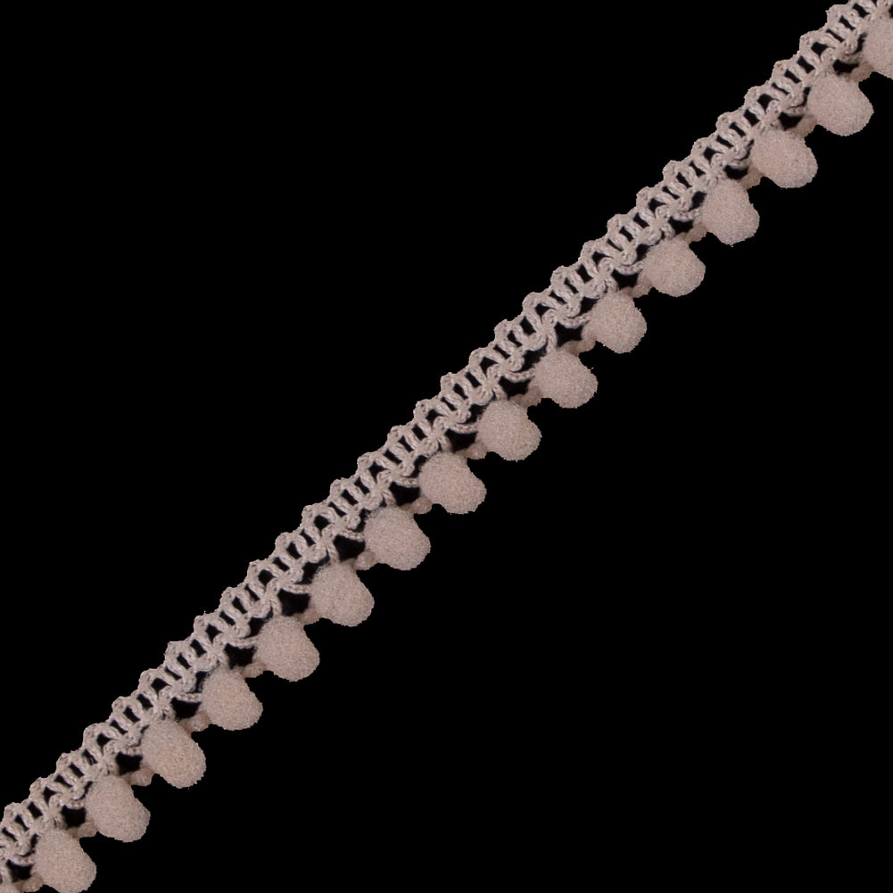 European Beige Single Row Mini Pom Pom Trim - Joann Fabrics