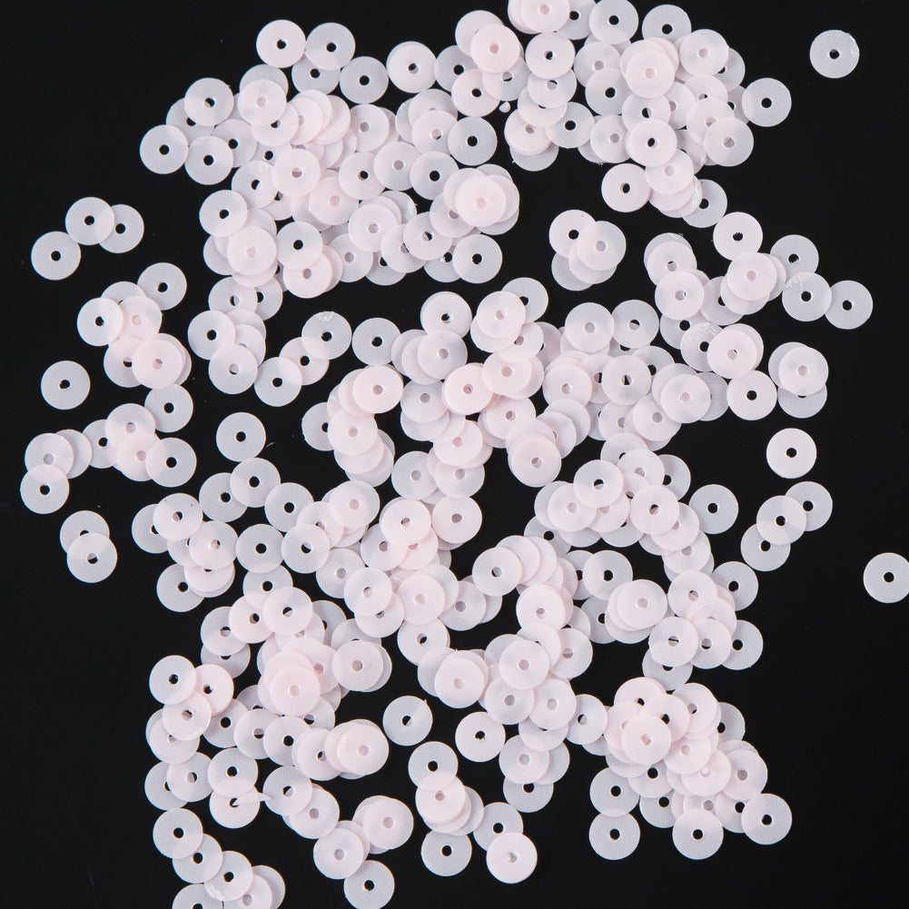Bag of Baby Pink Dull-Bright Loose Sequins - 5mm - Joann Fabrics