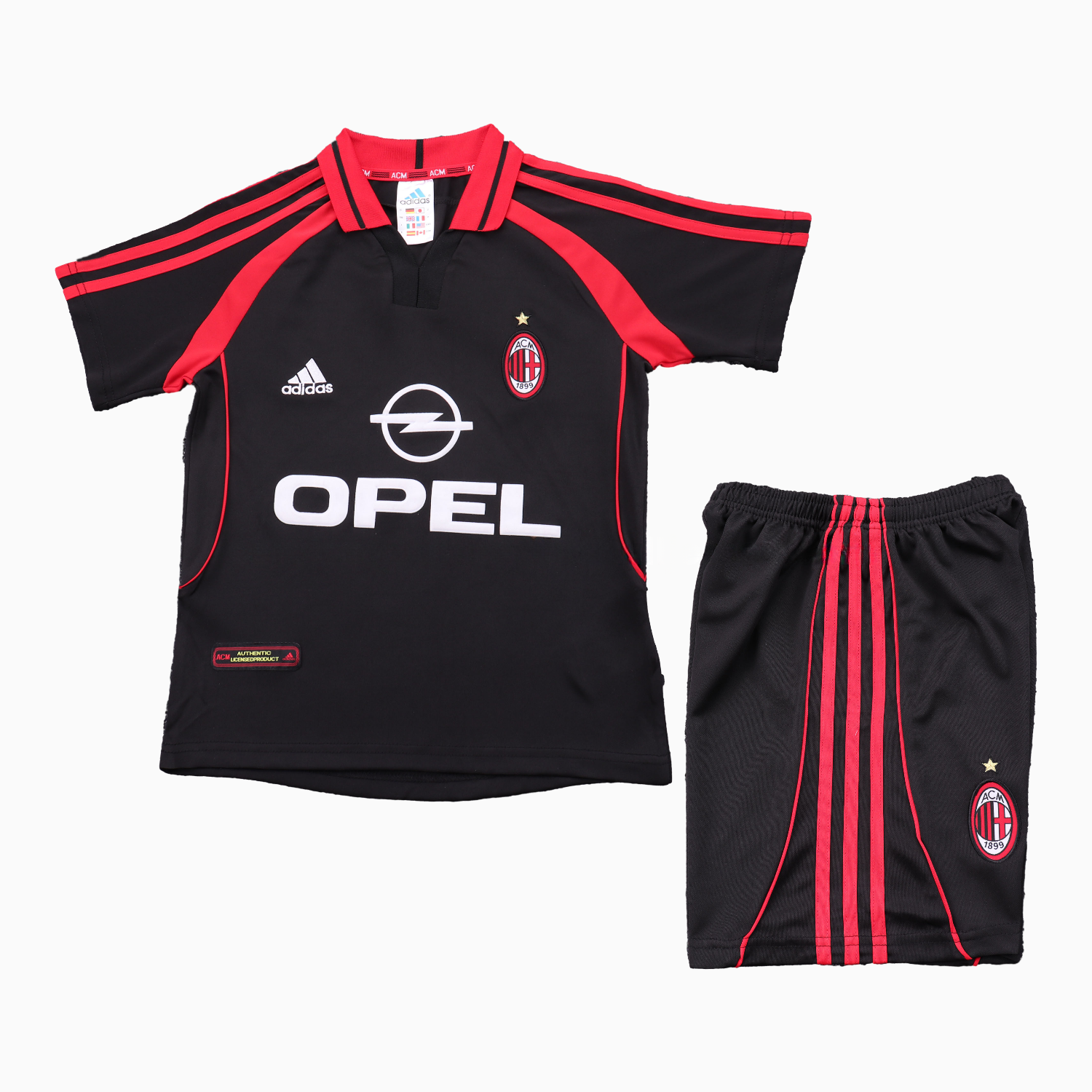Retro AC Milan 2000-01 Third Kids Kit - UnitedFutballJersey