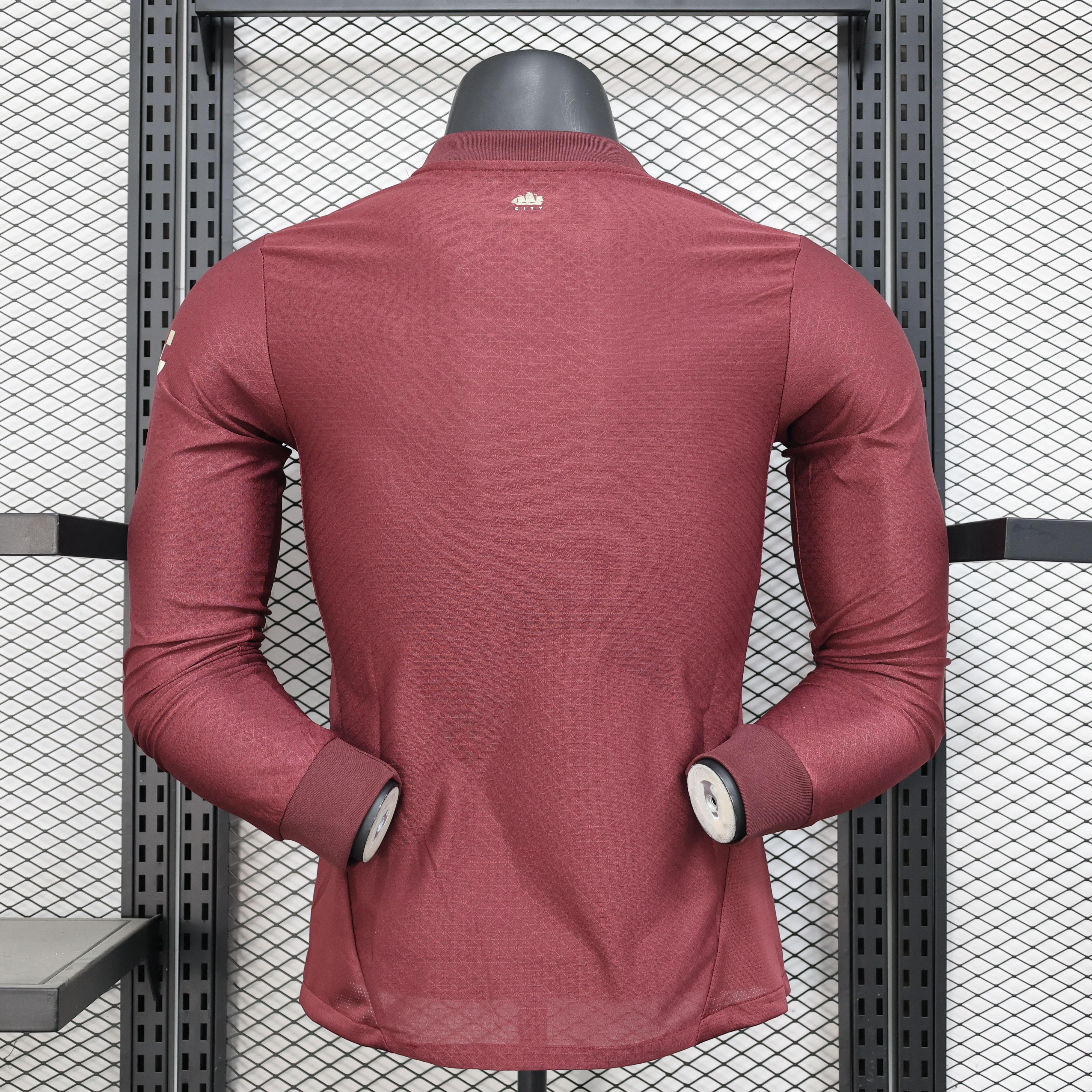 2024/2025 Long Sleeve Player Version Manchester City Third Away Football Shirt 1:1 Thai Quality