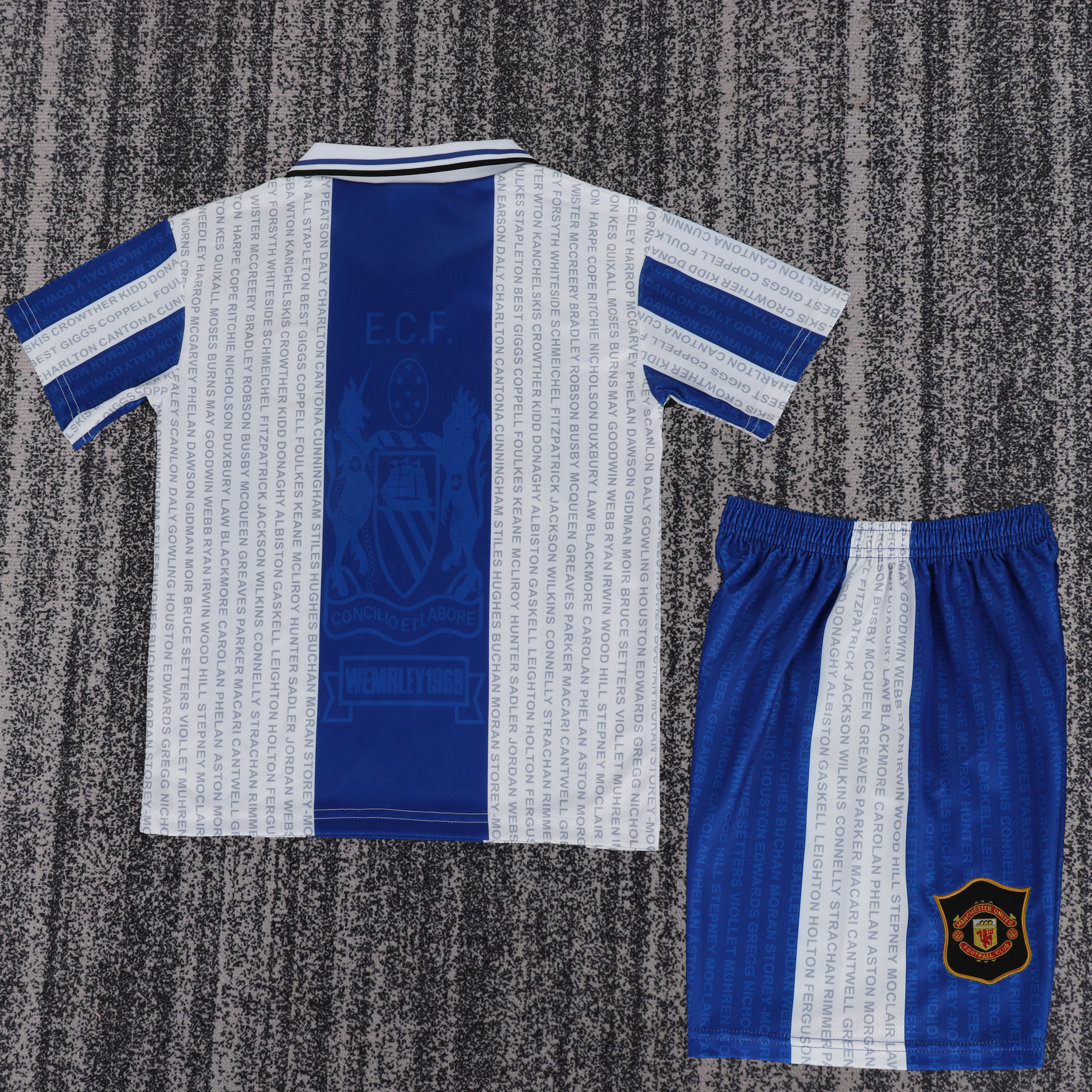 1994/1996 Retro Manchester United Third Away Football Shirt 1:1 Thai Quality Kids Size