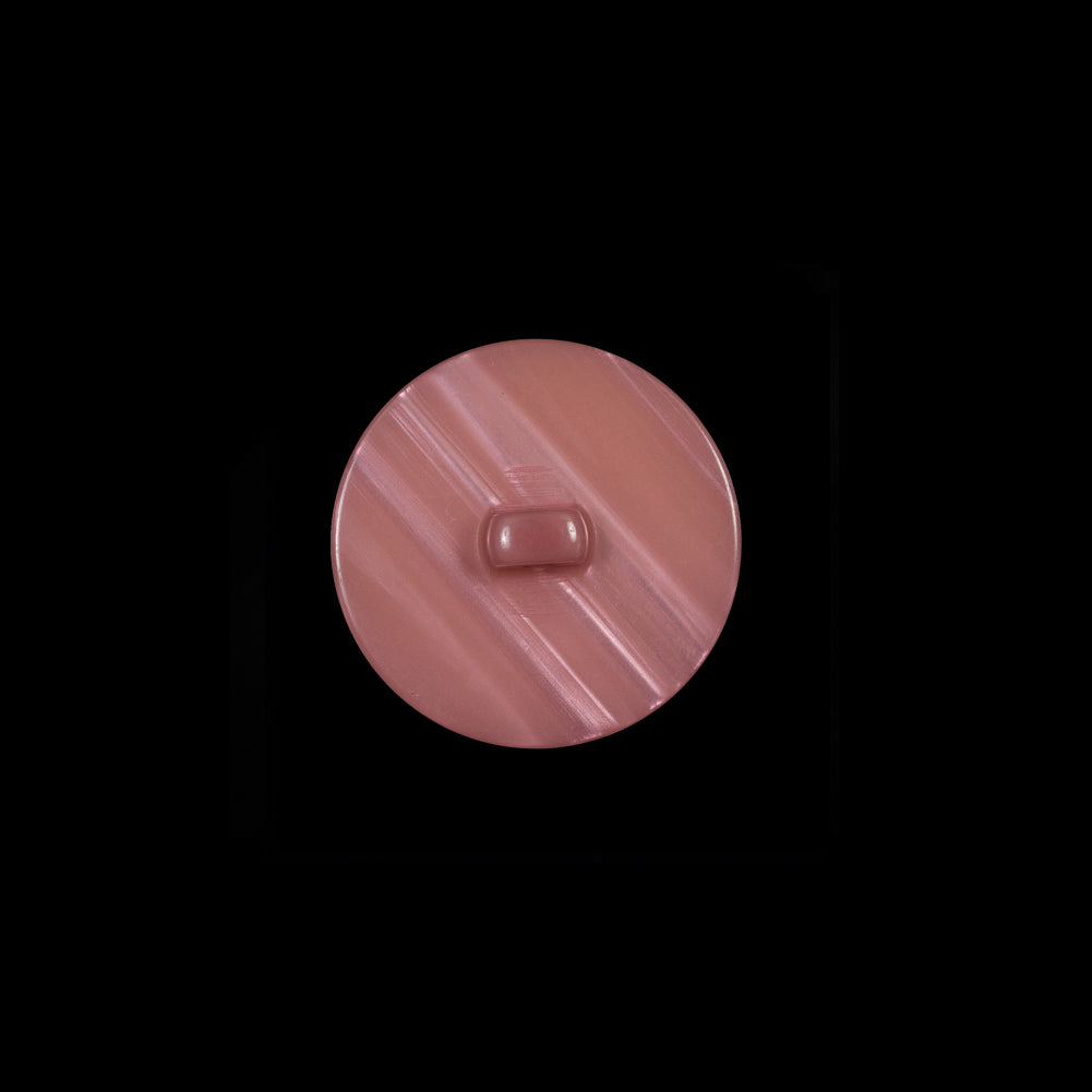 Luminous Italian Dusty Rose Shank Back Button - 24L/15mm - Joann Fabrics
