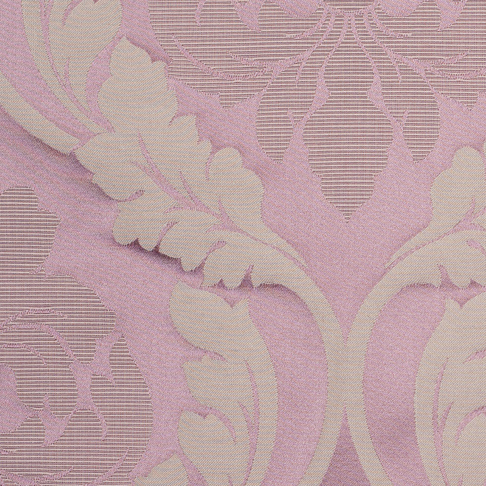 Lilac and Taupe Floral Satin Jacquard - Joann Fabrics