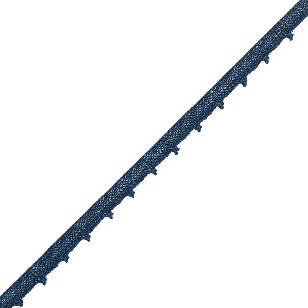 Navy European Crochet Trim - 0.25