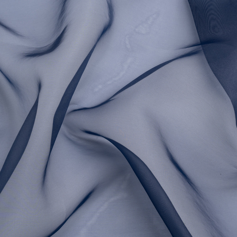 Polyester Organza - Navy - Luscinia Collection by Mood - Joann Fabrics