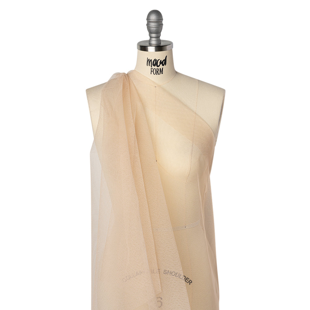 Stiff Polyester Tulle - Nude - Famous Australian Designer Deadstock - Joann Fabrics