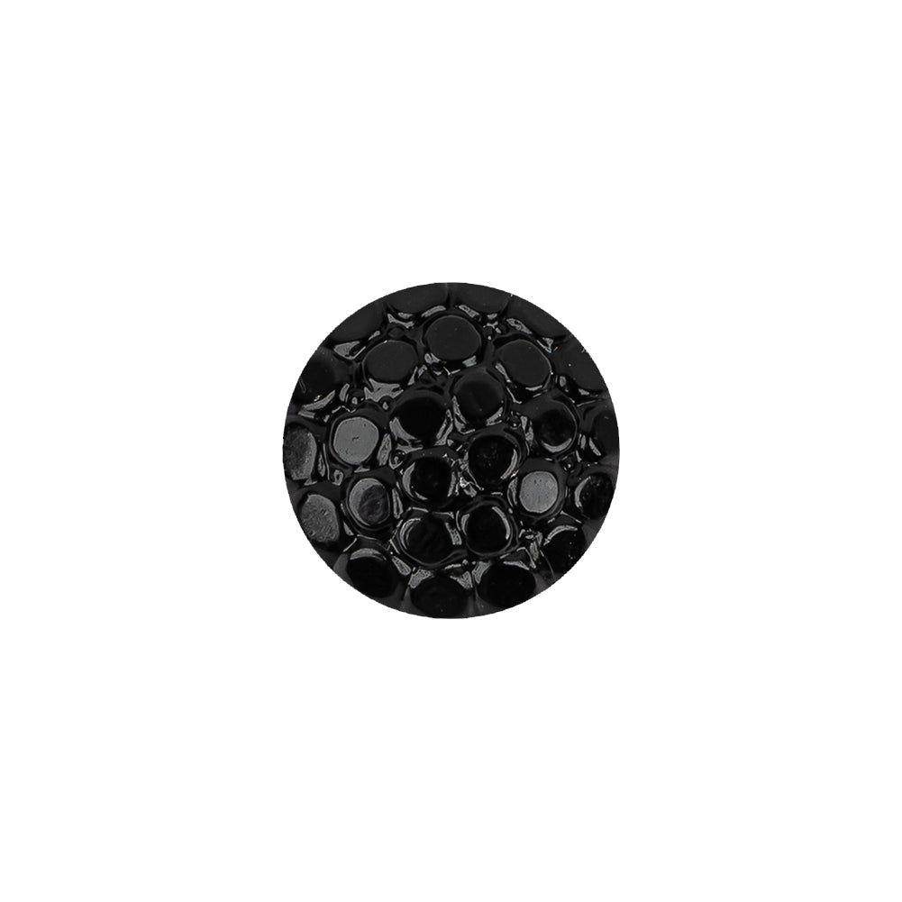 Black Glass Button - 22L/14mm - Joann Fabrics