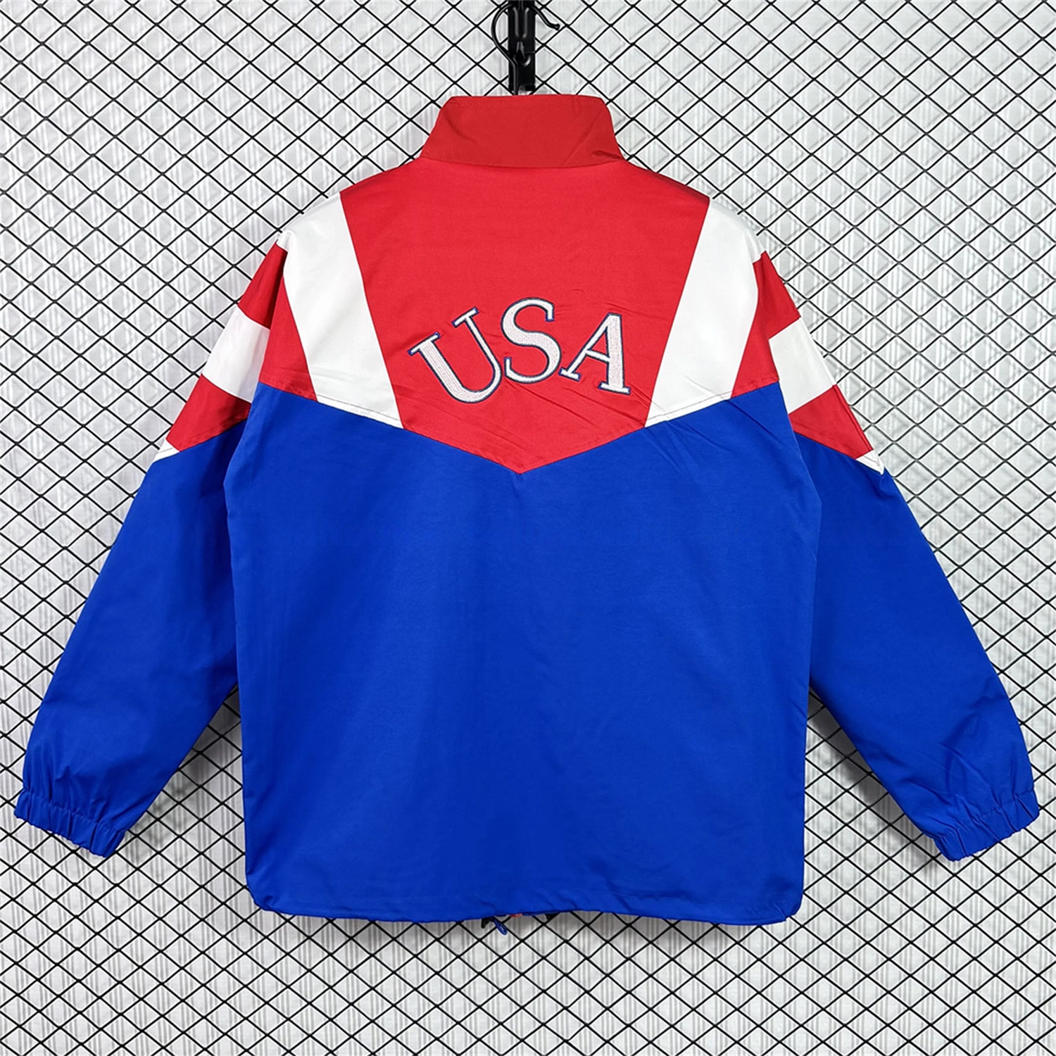 Retro United States USA 1994 Windbreaker - Blue With Red - UnitedFutballJersey