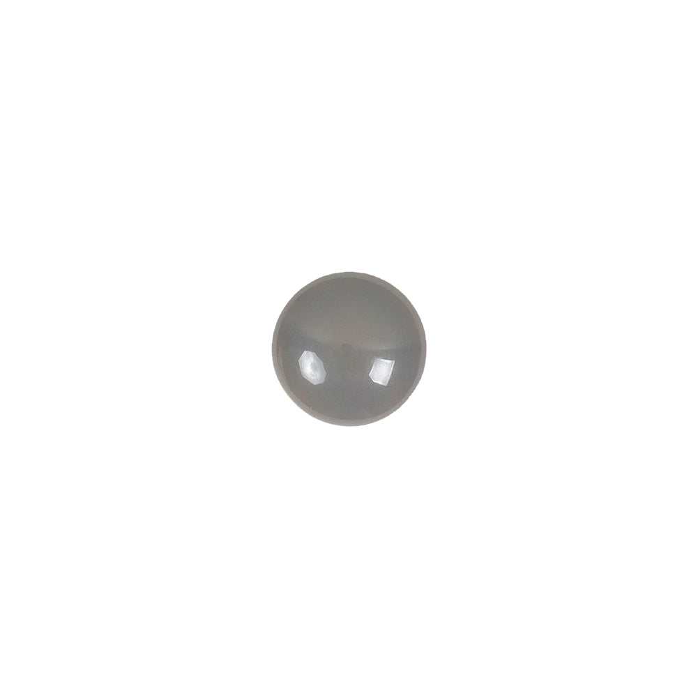 European Dark Gray Half Domed Self Back Glass Button - 14L/9mm - Joann Fabrics