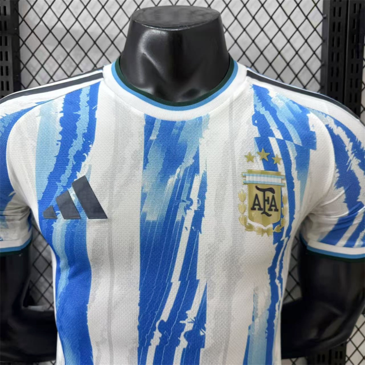 Argentina 2026 Blue And White Twill Special Jersey - Player Version - UnitedFutballJersey