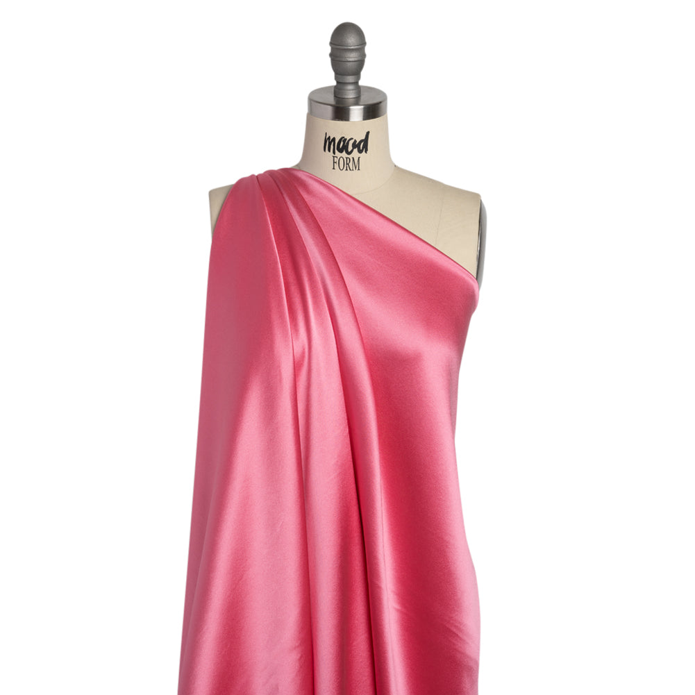 Silk Crepe Back Satin - Carmine Rose - Premium Collection - Joann Fabrics