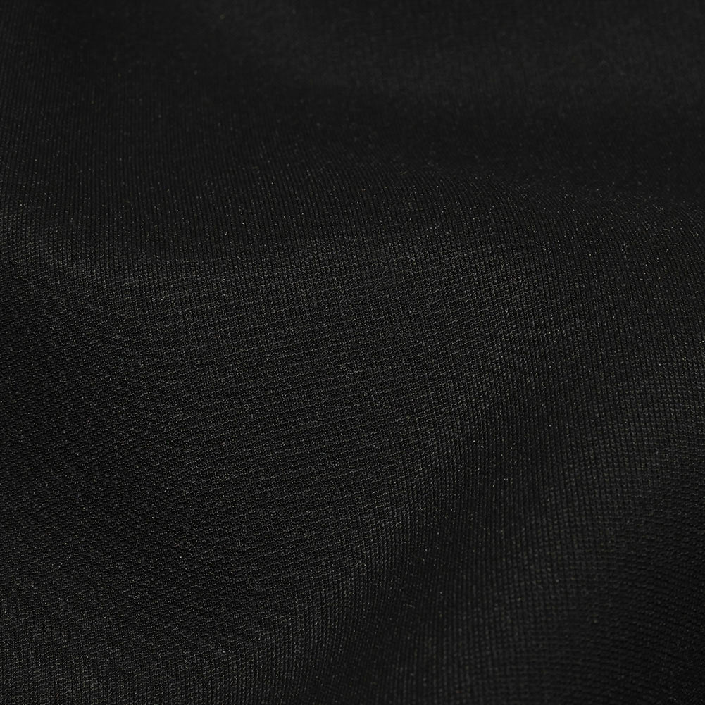 Black Bonded Double Layer Stretch Viscose/Nylon Interlock Knit by Balenciaga - Made in Italy - Joann Fabrics