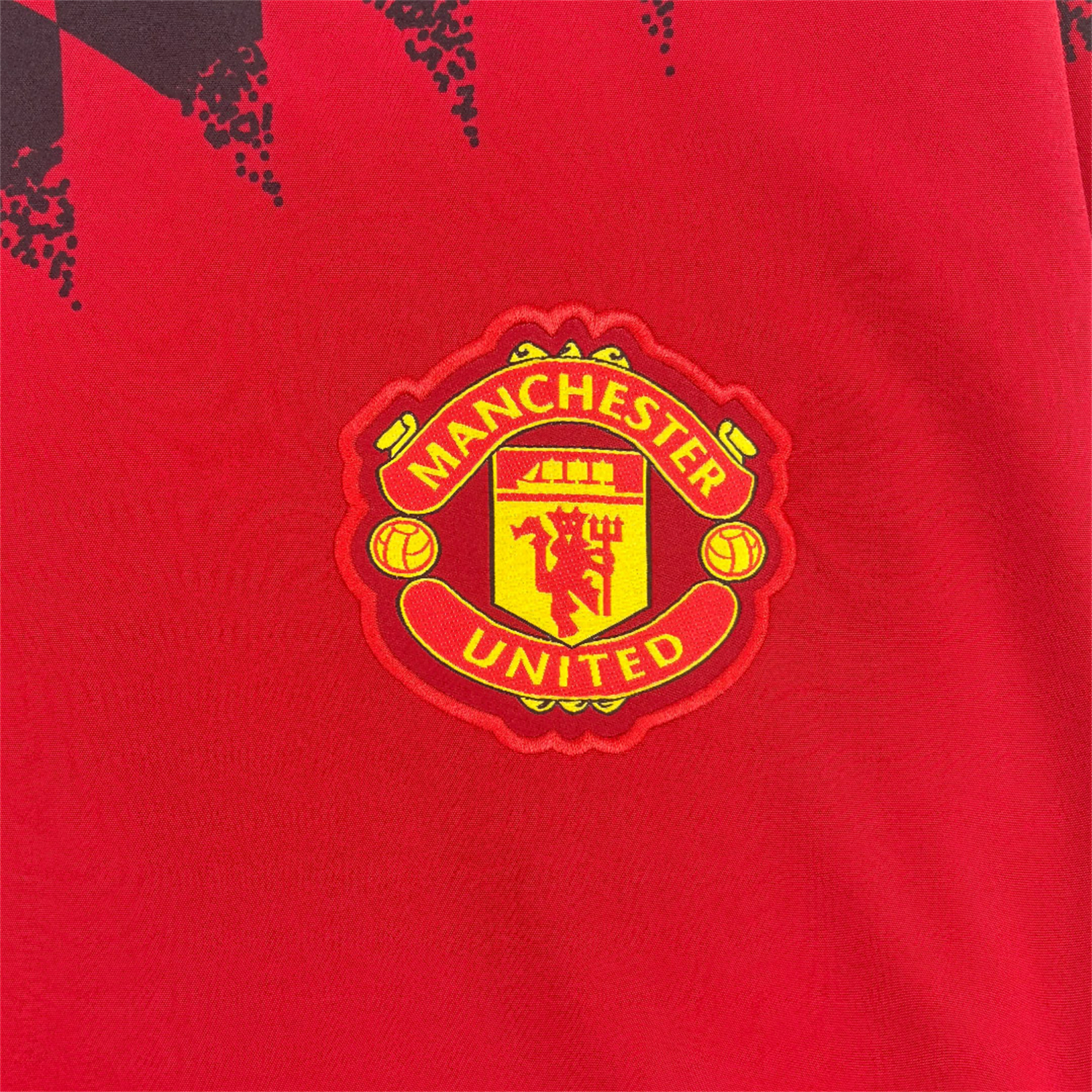 Manchester United 26-27 Track Windbreaker Jacket - Red - UnitedFutballJersey