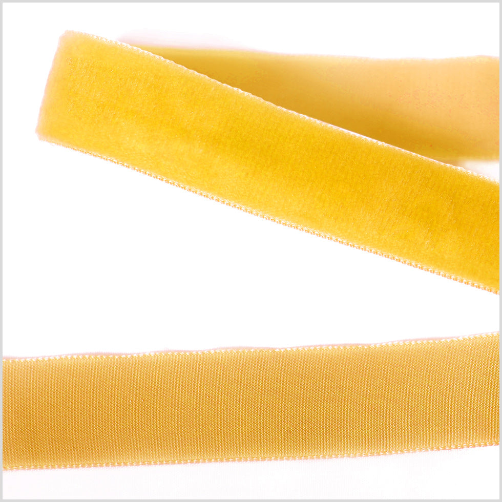Single Faced Velvet Ribbon Made in Italy - 7/8