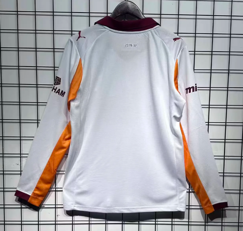 2025/2026 Long Sleeve Galatasaray Away Football Shirt 1:1 Thai Quality