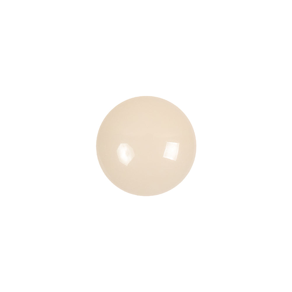 European Beige Half Domed Self Back Glass Button - 20L/12.5mm - Joann Fabrics