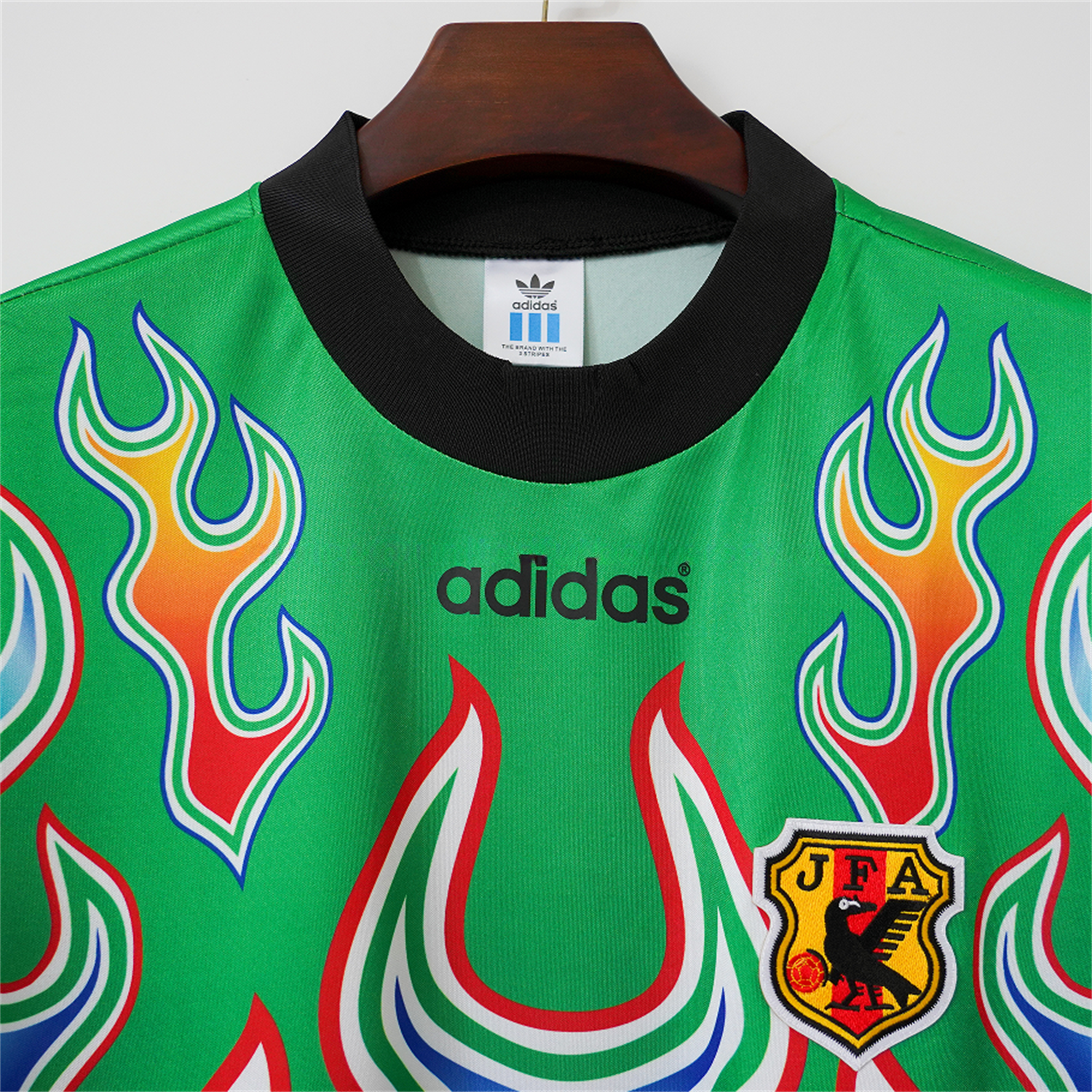 Retro Japan 1998 Green Goalkeeper Long Sleeves Jersey - UnitedFutballJersey