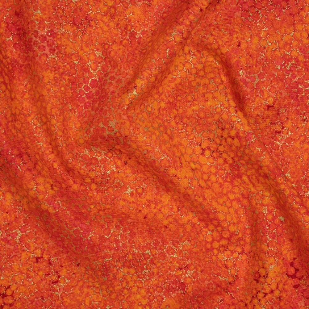 Metallic Printed Quilting Cotton by Northcott - Tutti Fruiti Pebbles - Shimmer Collection - Joann Fabrics