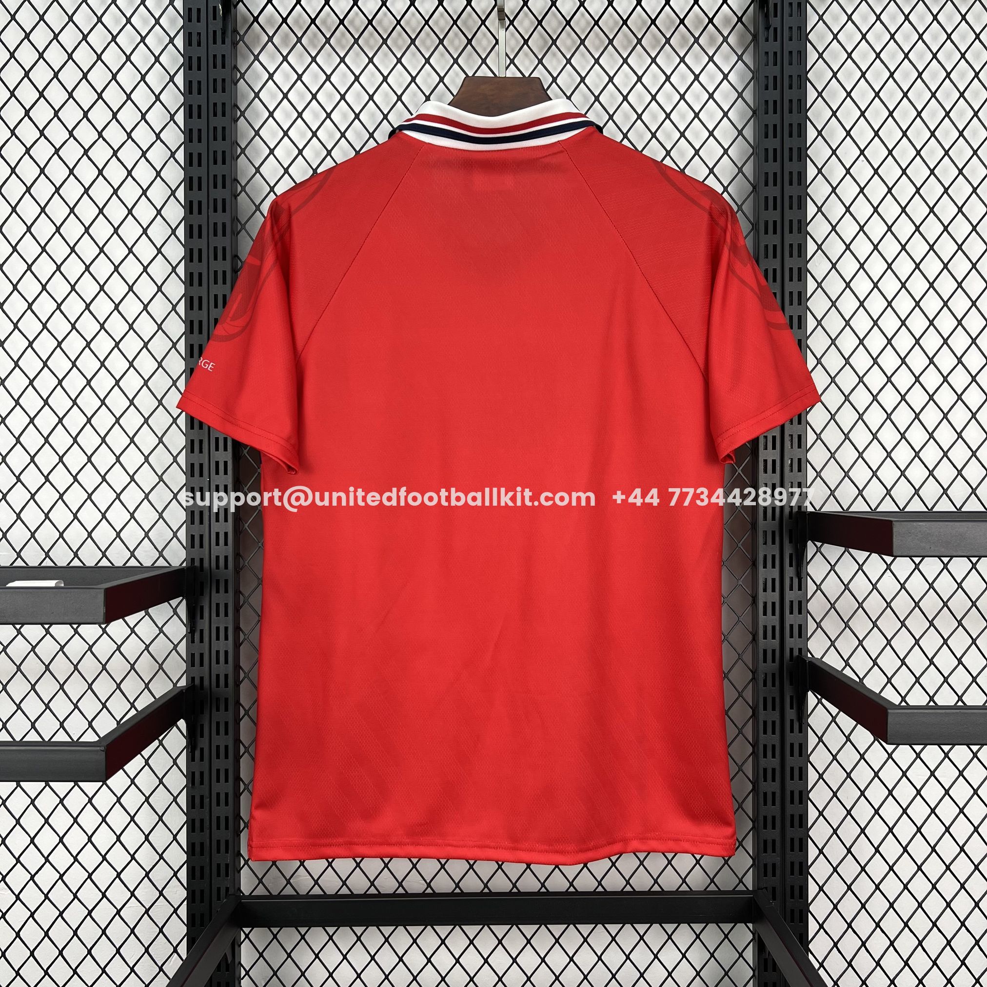 Retro Norway 1998 Home Jersey - UnitedFutballJersey