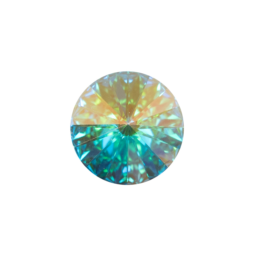 Swarovski Iridescent Crystal Shank Back Button - 28L/18mm - Joann Fabrics