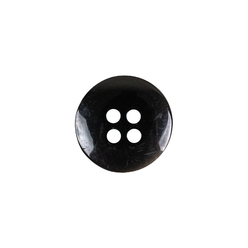 Gray and Black Shimmer Ombre Low Convex 4-Hole Plastic Button - 24L/15mm - Joann Fabrics