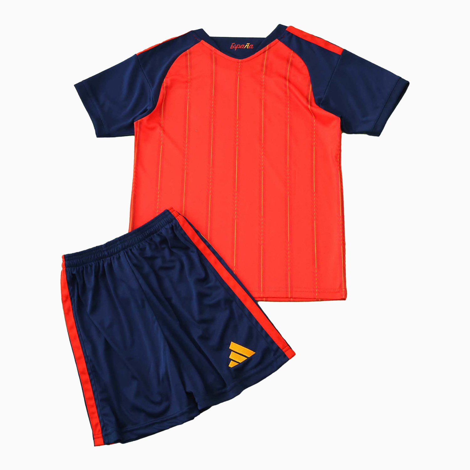 【Two-Crown Star】Spain 2026 Home Kids Kit - UnitedFutballJersey