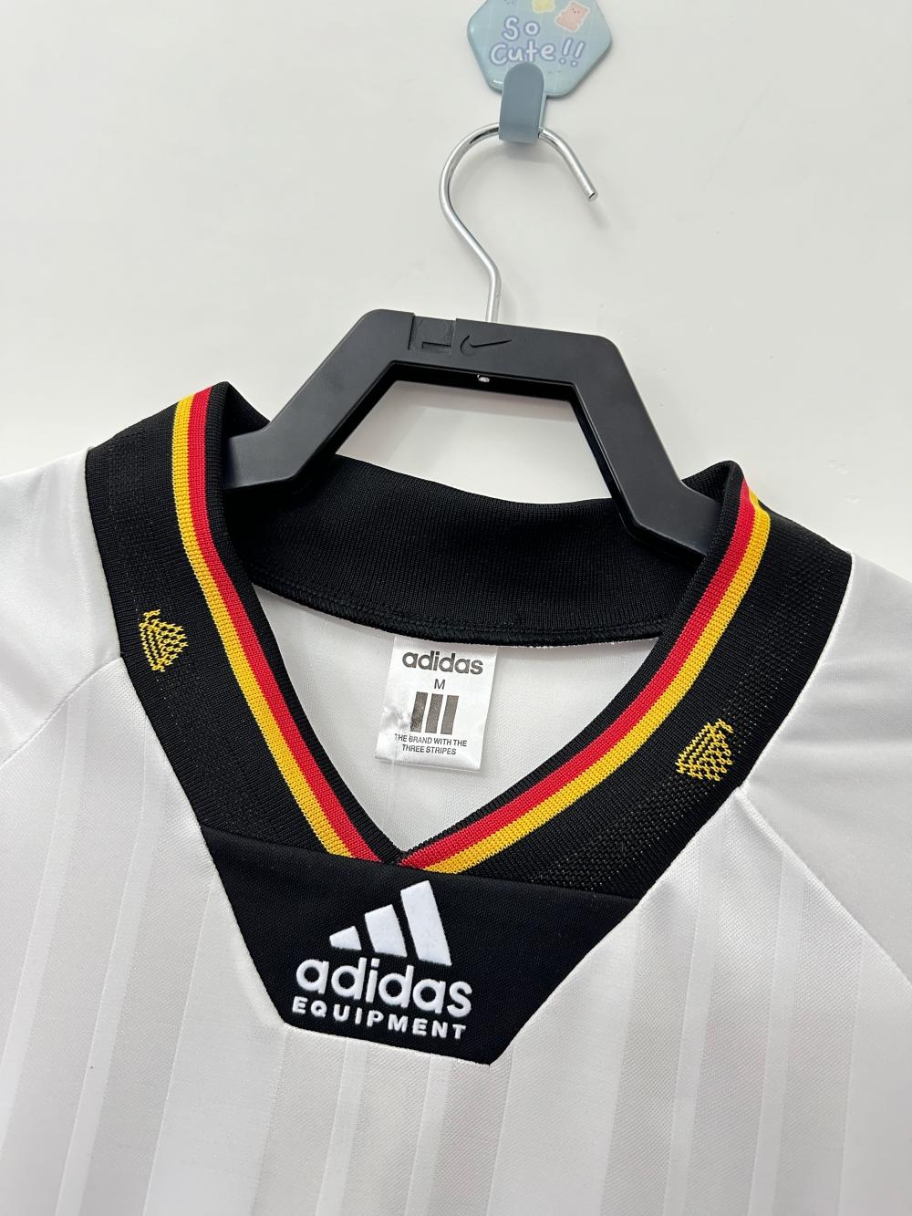 1992 Retro Soccer Jersey Germany Home