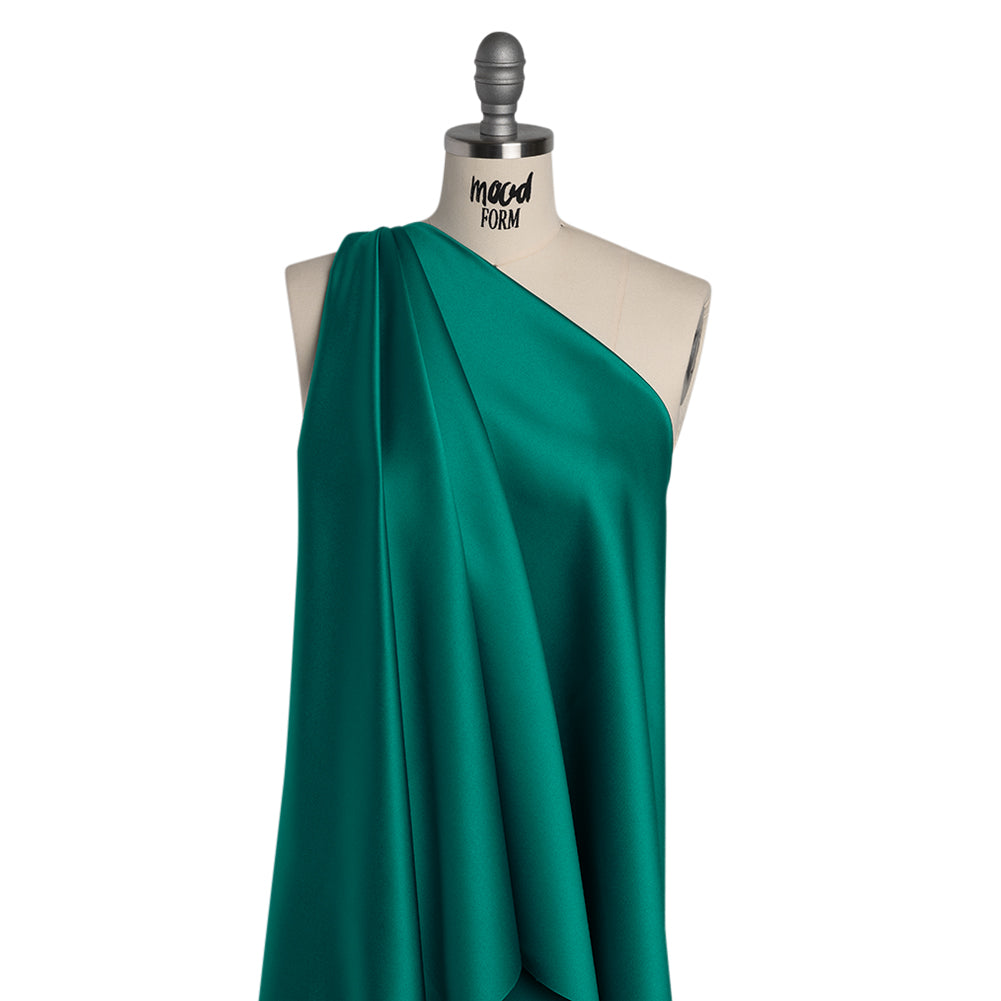 Polyester Satin - Crepe Teal - Reverie Collection - Joann Fabrics