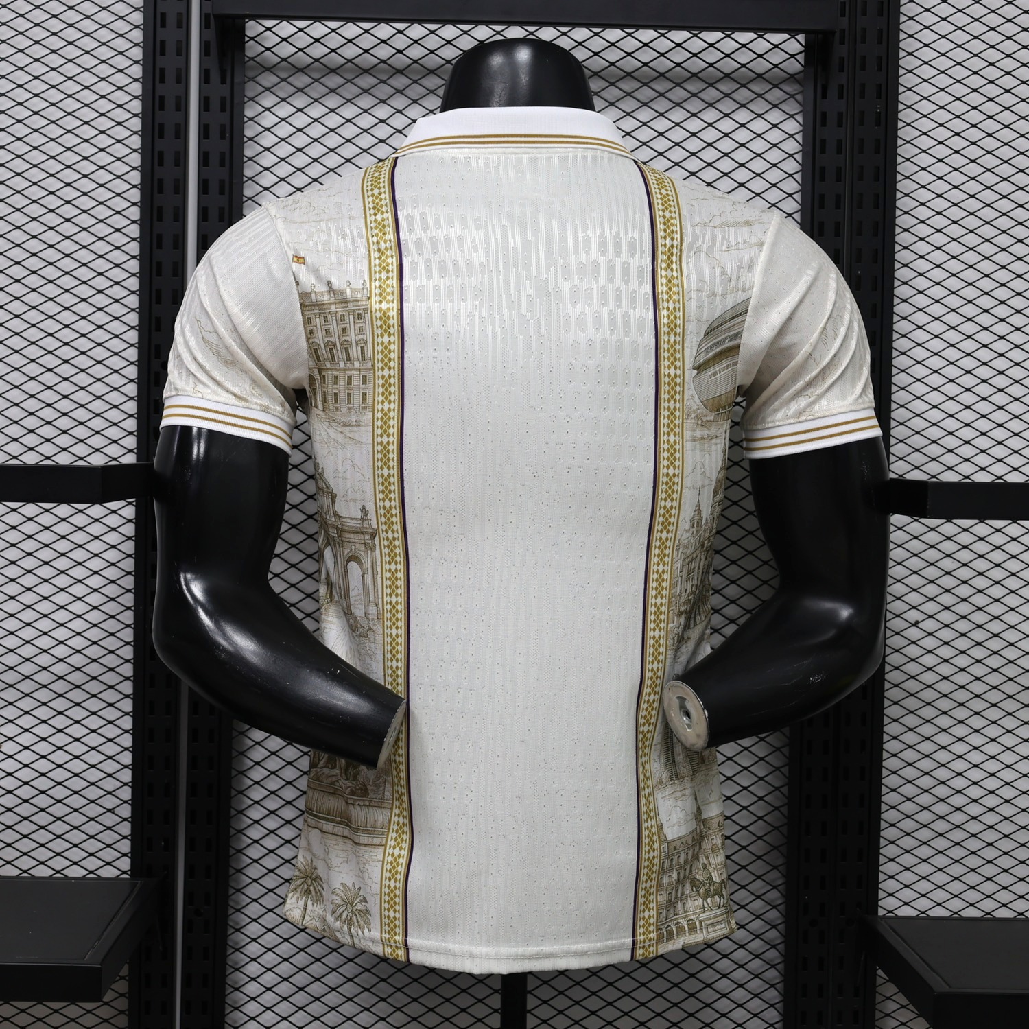 Real Madrid 26-27 White Gold Special Jersey - Player Version - UnitedFutballJersey