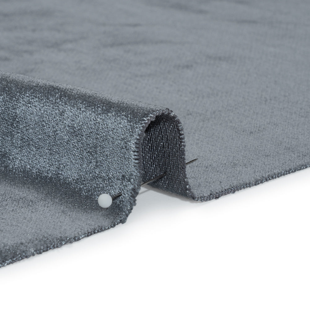 Textured Upholstery Velvet - Gunmetal - Ainslie Collection - Joann Fabrics