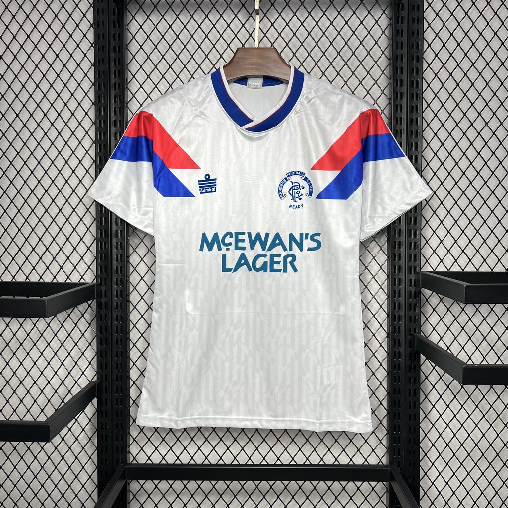 1990/1992 Retro Rangers Away Football Shirt 1:1 Thai Quality