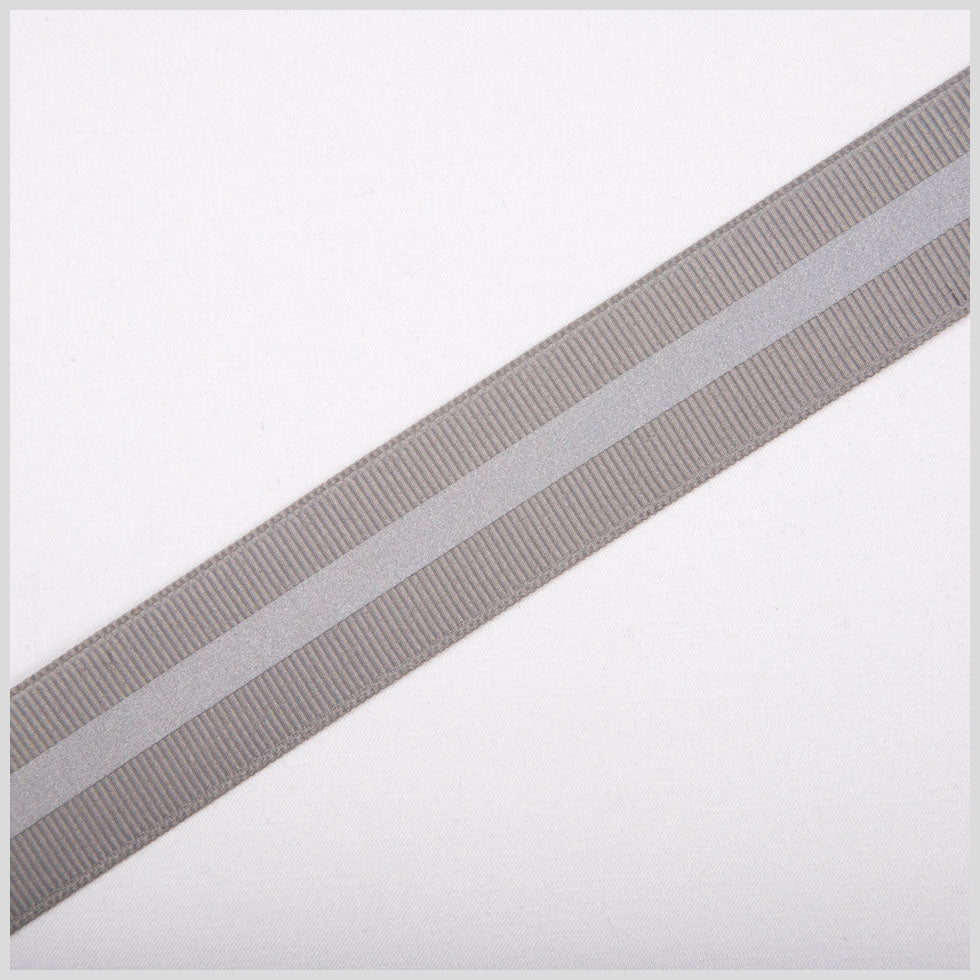 Gray Reflective Grosgrain Ribbon - Joann Fabrics
