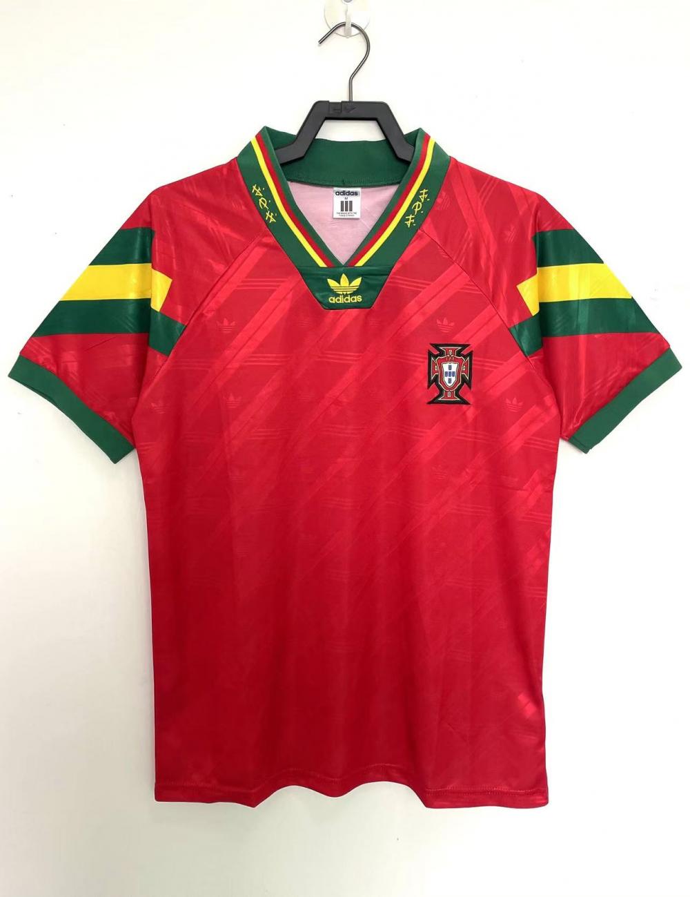 1992-1994 Retro Portugal Home Football Shirt 1:1 Thai Quality