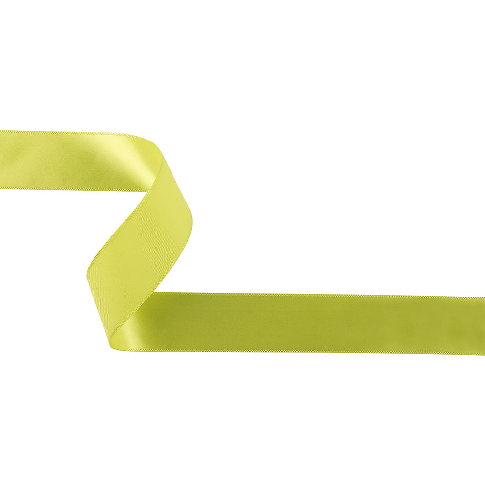 Spring Green Single Faced Satin Ribbon - 1