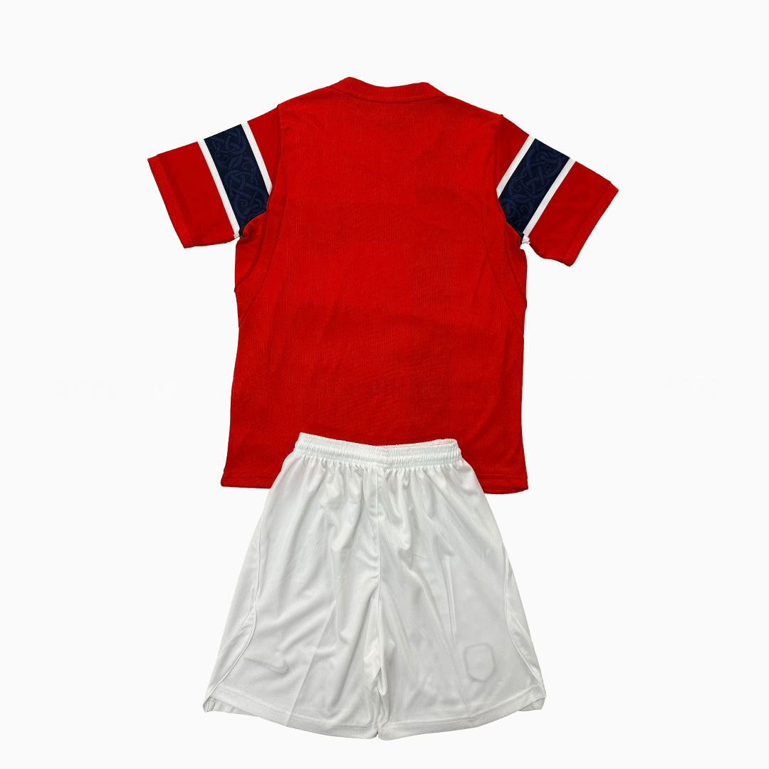 Norway 2026 Home Men's Adult Jersey Set - Fans Version - UnitedFutballJersey