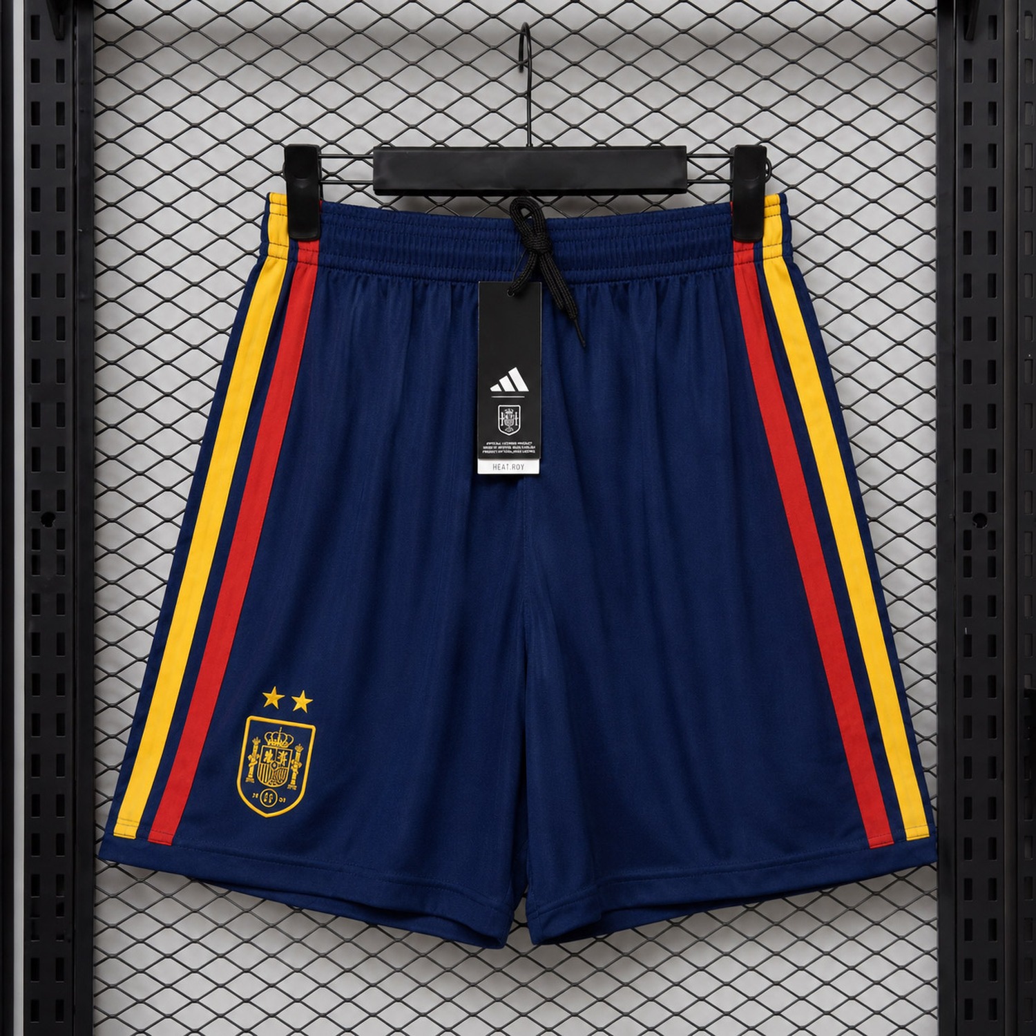 Spain 2026 Home Navy Shorts - Fans Version - UnitedFutballJersey