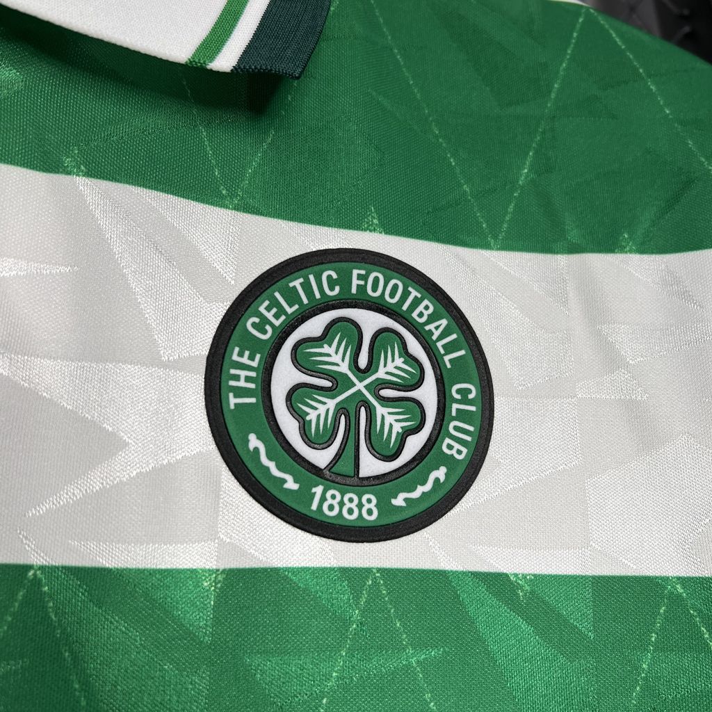 1989/1991 Retro Celtic Home Football Shirt 1:1 Thai Quality