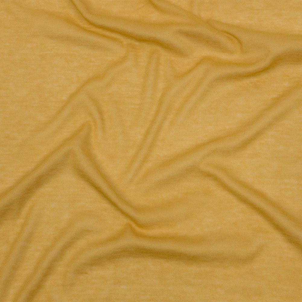 Famous Designer Goldenrod Viscose and Cotton Lightweight Interlock Knit - Joann Fabrics