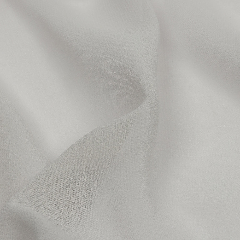 Famous Australian Designer Silver Gray Polyester Georgette - Joann Fabrics