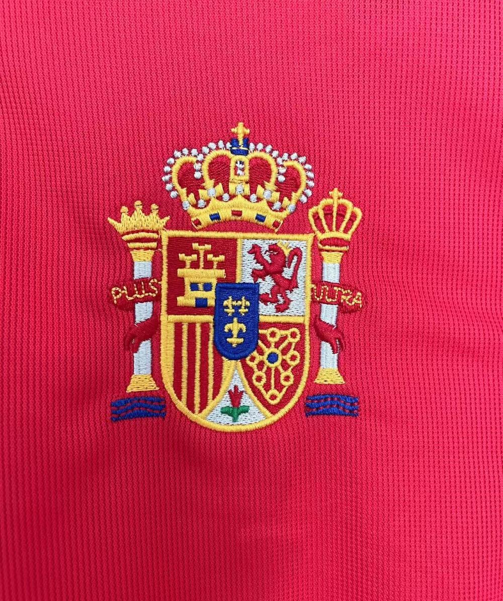 2000 Retro Spain Home Soccer Shirt 1:1 Thai Quality