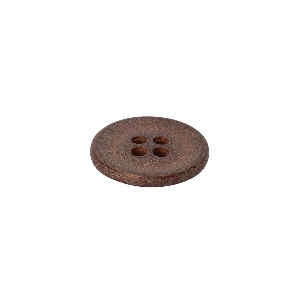 Metal 4-Hole Button - 24L/15mm - Matte Copper - Joann Fabrics