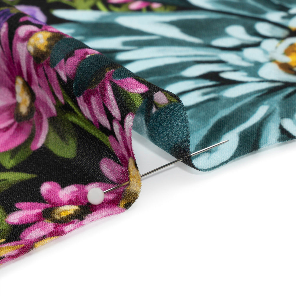 Mood Exclusive Black Sightly Saunters Viscose Georgette - Joann Fabrics