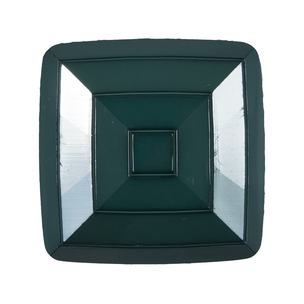 Italian Sycamore Green Square Plastic Button - 48L/30.5mm - Joann Fabrics