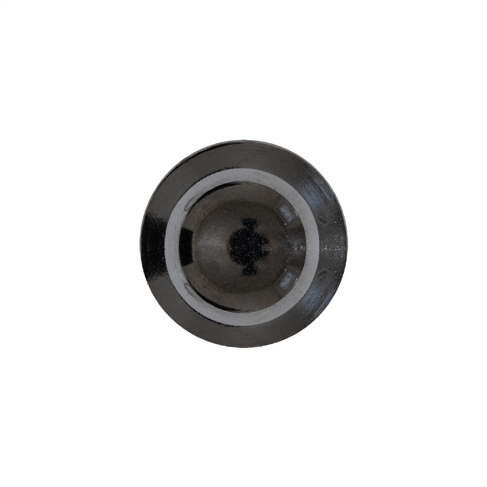 Gunmetal Dome-Shaped Metal Shank Back Button - 28L/18mm - Joann Fabrics