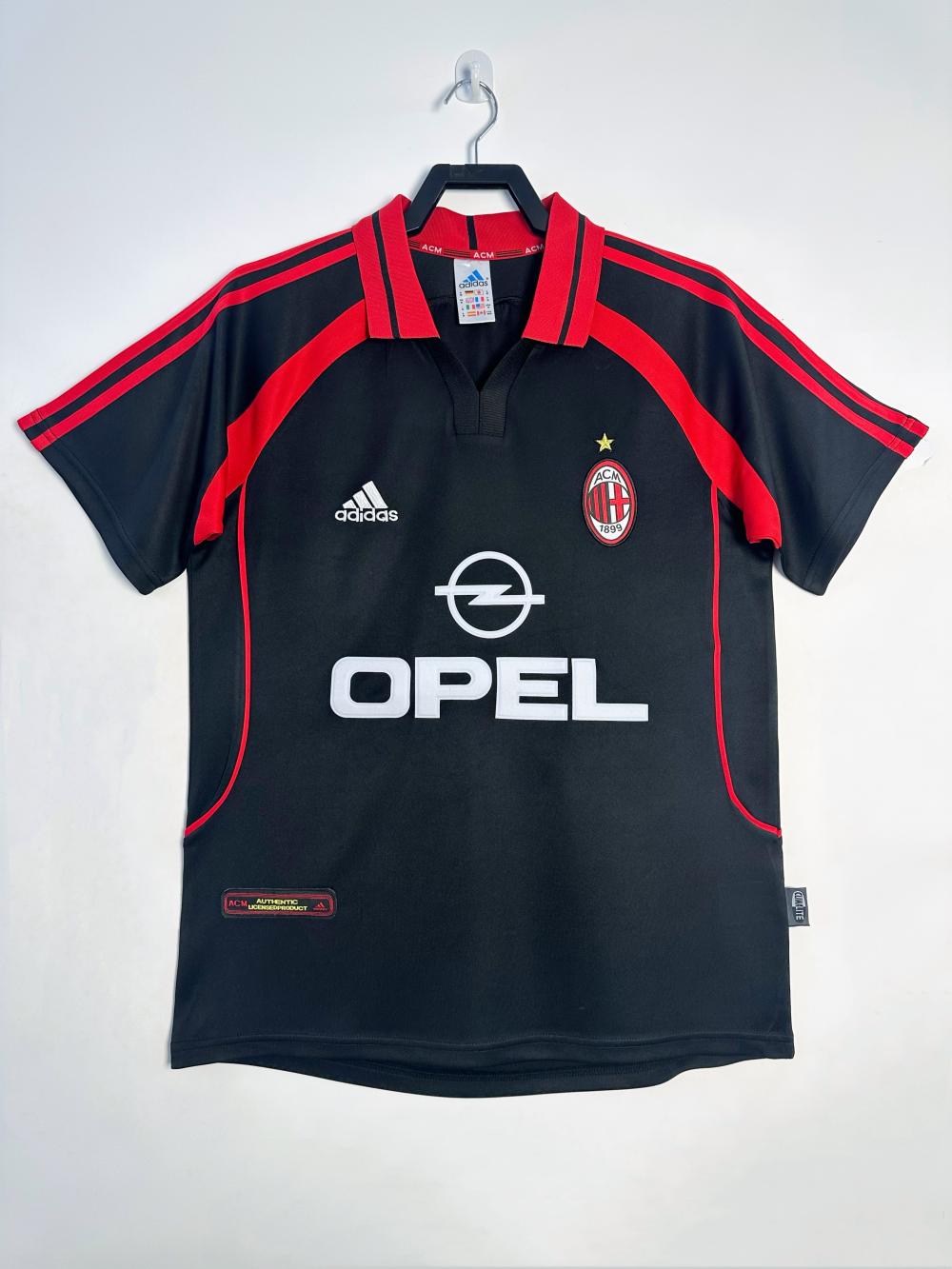 2000/2001 Retro AC Milan Third Away Football Shirt 1:1 Thai Quality