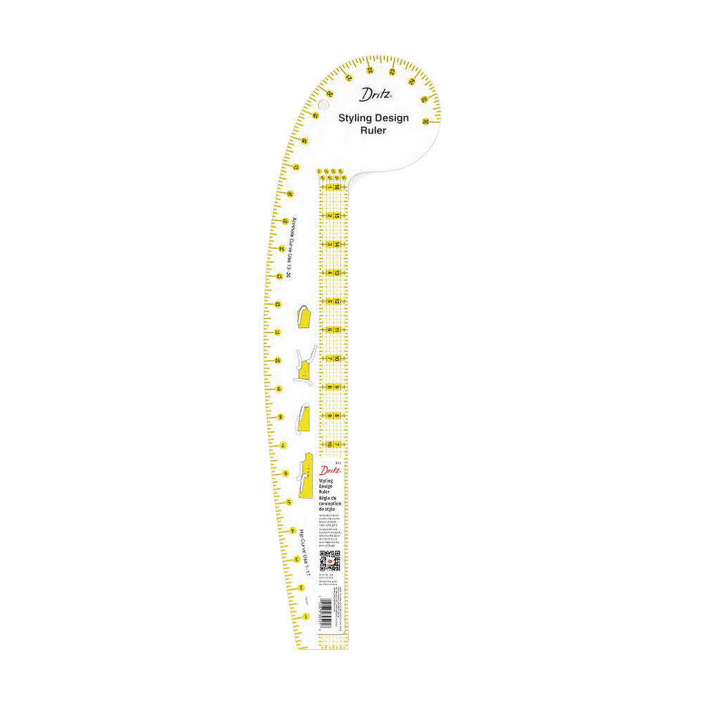 Dritz Styling Design Ruler with Illustrations - Joann Fabrics