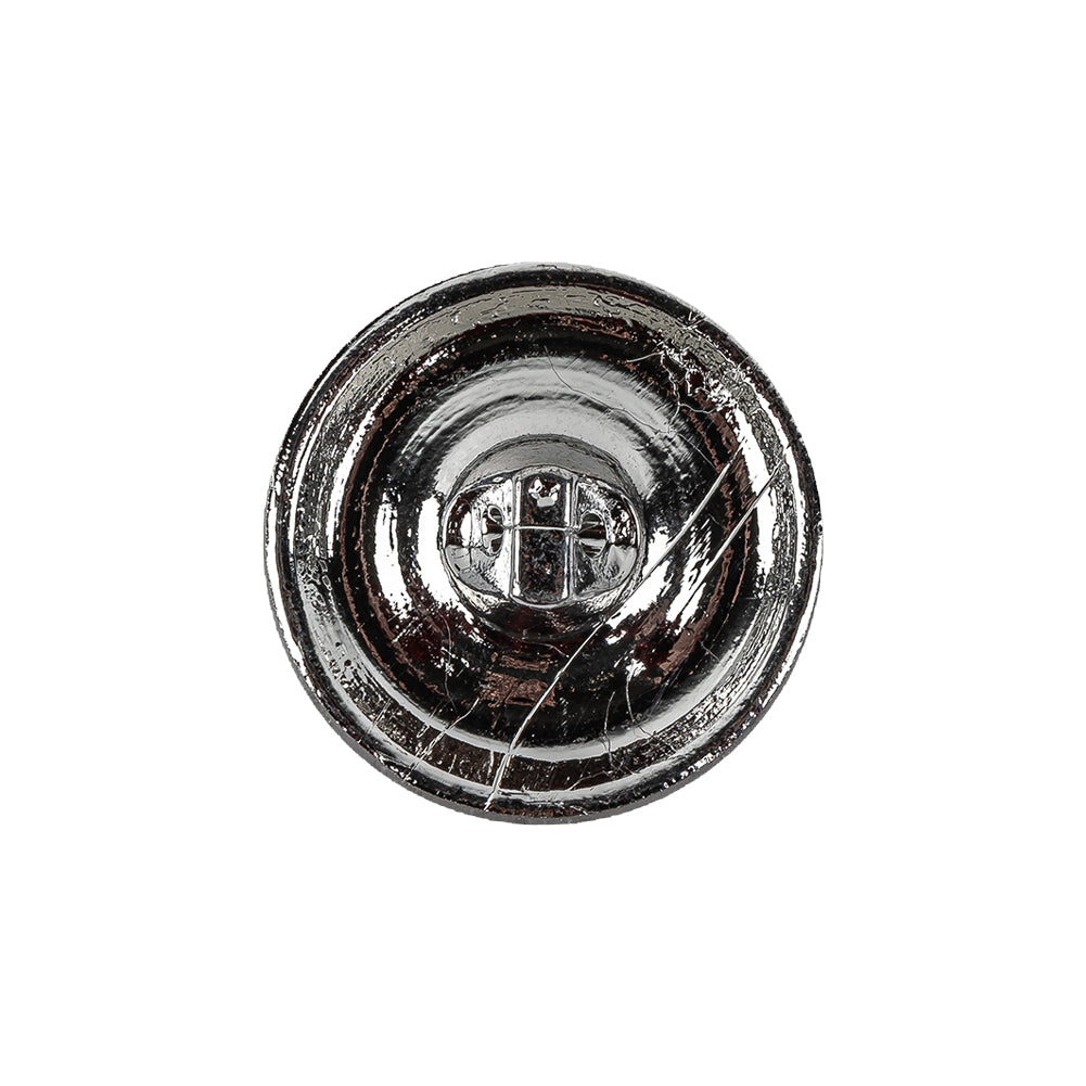 Vintage Twist Glass Shank Back Button with Silver Backing - 34L/21.5mm - Joann Fabrics