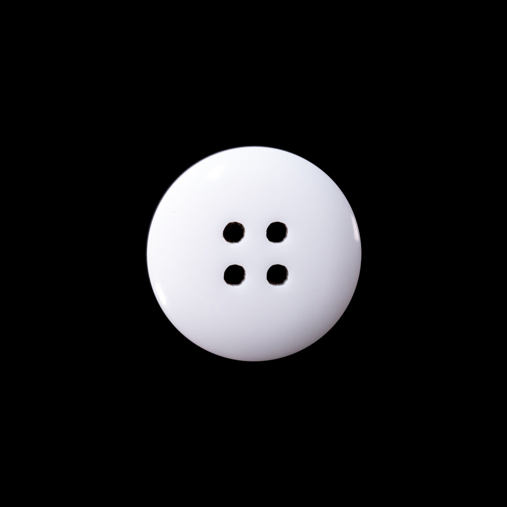 Italian Ivory 4-Hole Velvet-Faced Plastic Button - 28L/18mm - Joann Fabrics