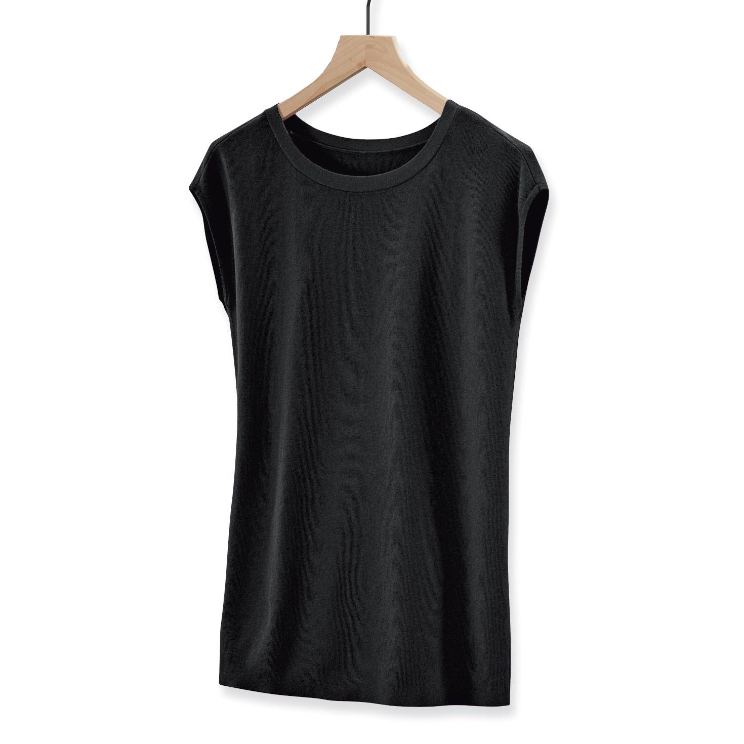 Cap-Sleeve Fine-Gauge Sweater - Northstyle Catalog