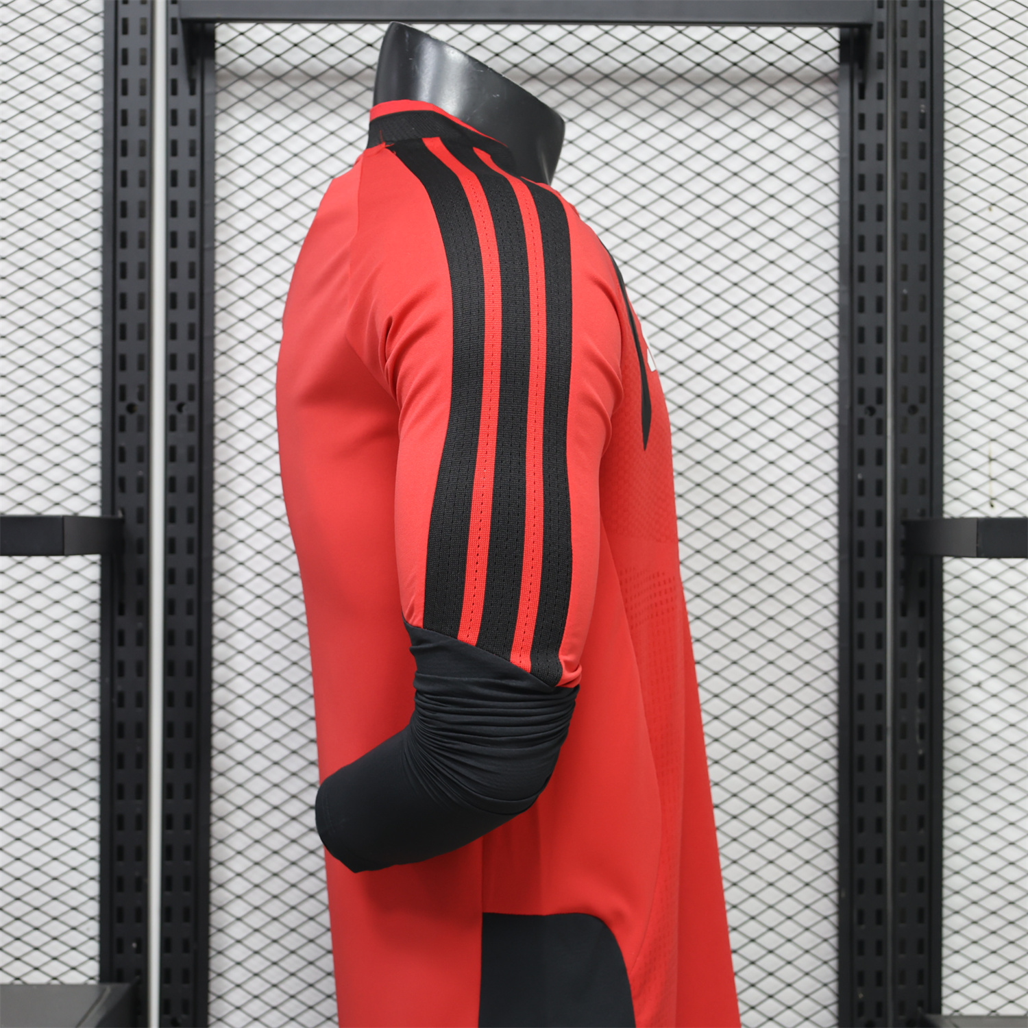 Manchester United 26-27 Red Long Sleeves Training Jersey - Player Version - UnitedFutballJersey